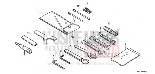 OUTIL CB1100AE de 2014